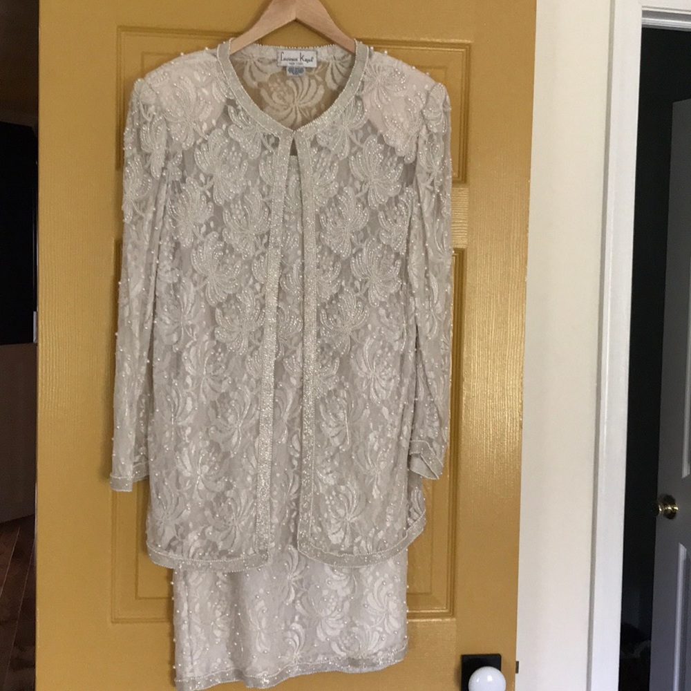 Vintage Laurence Kazar dress with jacket